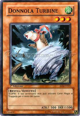 EOJ-IT025 Donnola Turbine comune 1a Edizione (IT) -NEAR MINT-