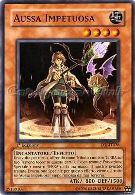 EOJ-IT026 Aussa Impetuosa comune 1a Edizione (IT) -NEAR MINT-