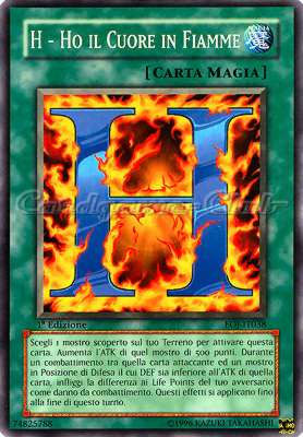 EOJ-IT038 H-Ho il Cuore in Fiamme comune 1a Edizione (IT) -NEAR MINT-