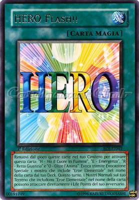 EOJ-IT042 HERO Flash!! rara 1a Edizione (IT) -NEAR MINT-
