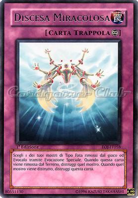 EOJ-IT058 Discesa Miracolosa rara 1a Edizione (IT) -NEAR MINT-