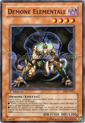 FET-IT011 Demone Elementale comune 1a Edizione (IT) -NEAR MINT-