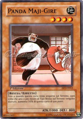 FET-IT012 Panda Maji-Gire comune 1a Edizione (IT) -NEAR MINT-