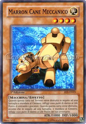 FET-IT019 Marron Cane Meccanico comune 1a Edizione (IT) -NEAR MINT-