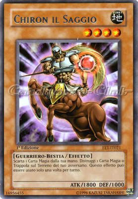 FET-IT021 Chiron il Saggio rara 1a Edizione (IT) -NEAR MINT-