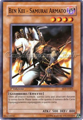 FET-IT023 Ben Kei - Samurai Armato comune 1a Edizione (IT) -NEAR MINT-