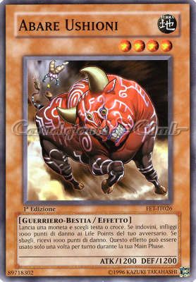 FET-IT026 Abare Ushioni comune 1a Edizione (IT) -NEAR MINT-