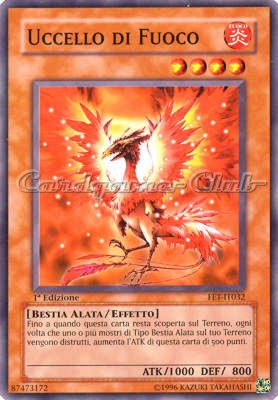 FET-IT032 Uccello di Fuoco comune 1a Edizione (IT) -NEAR MINT-