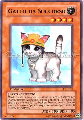 FET-IT033 Gatto da Soccorso comune 1a Edizione (IT) -NEAR MINT-