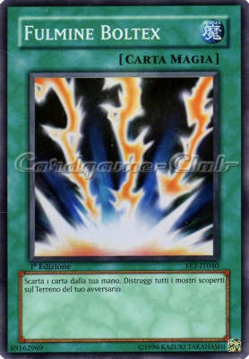 FET-IT040 Fulmine Boltex super rara 1a Edizione (IT) -NEAR MINT-