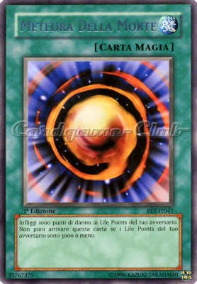 FET-IT041 Meteora della Morte rara 1a Edizione (IT) -NEAR MINT-