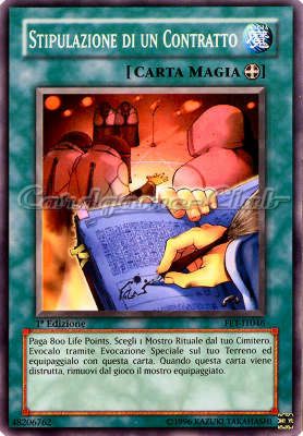 FET-IT046 Stipulazione di un contratto comune 1a Edizione (IT) -NEAR MINT-