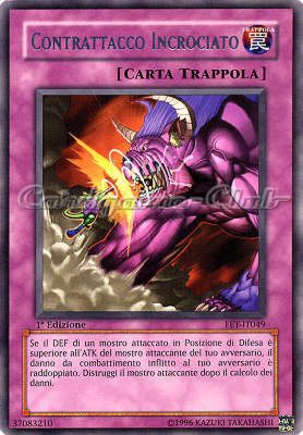 FET-IT049 Contrattacco Incrociato rara 1a Edizione (IT)  -PLAYED-