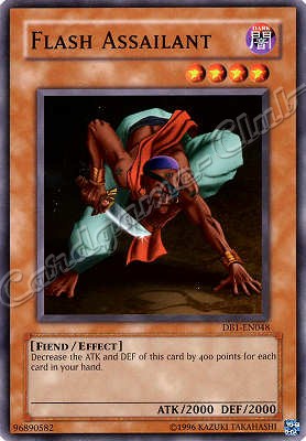DB1-EN048 Flash Assailant comune -NEAR MINT-