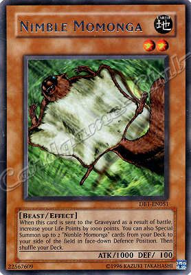 DB1-EN051 Nimble Momonga rara -NEAR MINT-
