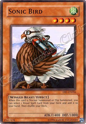 DB1-EN056 Sonic Bird comune -NEAR MINT-