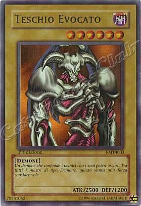 PMT-I003 Teschio Evocato ultra rara 1a Edizione (IT) -NEAR MINT-