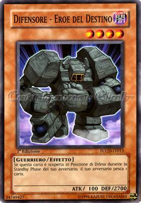 POTD-IT013 Difensore-Eroe del Destino comune 1a Edizione (IT) -NEAR MINT-