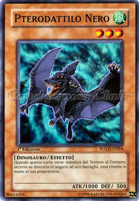 POTD-IT018 Pterodattilo Nero comune 1a Edizione (IT) -NEAR MINT-