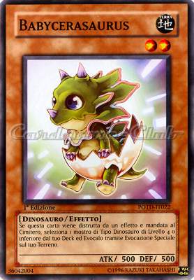 POTD-IT022 Babycerasaurus comune 1a Edizione (IT) -NEAR MINT-