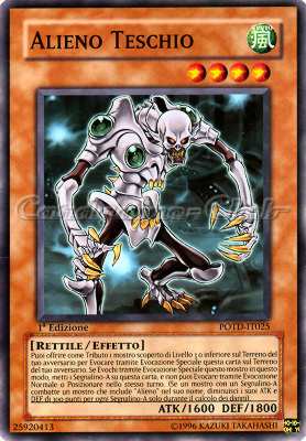 POTD-IT025 Alieno Teschio comune 1a Edizione (IT) -NEAR MINT-