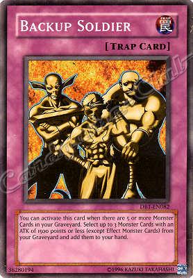 DB1-EN082 Backup Soldier comune -NEAR MINT-