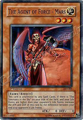 AST-009 The Agent of Force - Mars super rara 1st Edition -NEAR MINT-