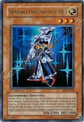 RDS-IT009 Spadaccino Silente LV3 ultra rara 1a Edizione (IT) -NEAR MINT-