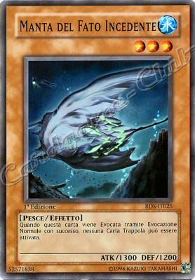RDS-IT025 Manta del Fato Incedente comune 1a Edizione (IT) -NEAR MINT-
