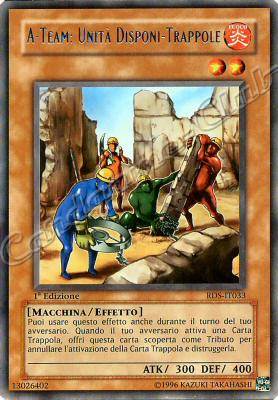 RDS-IT033 A-Team: Unita' Disponi-Trappole rara 1a Edizione (IT) -NEAR MINT-