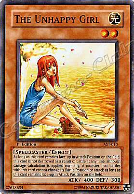 AST-010 The Unhappy Girl comune 1st Edition -NEAR MINT-