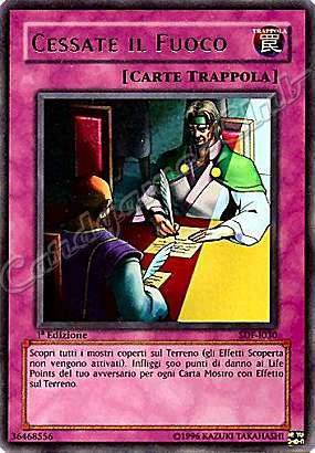 SDF-I030 Cessate il Fuoco ultra rara 1a Edizione (IT) -NEAR MINT-