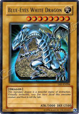 DB1-EN098 Blue-Eyes White Dragon ultra rara -NEAR MINT-