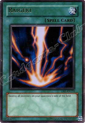 DB1-EN114 Raigeki ultra rara -NEAR MINT-