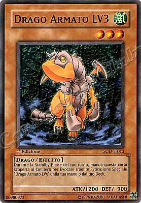 SOD-IT013 Drago Armato LV3 comune 1a Edizione (IT)  -GOOD-