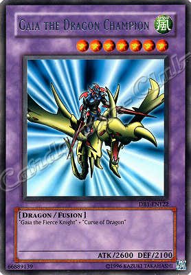 DB1-EN122 Gaia the Dragon Champion rara -NEAR MINT-