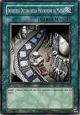 SOD-IT037 Industria Oscura della Produzione di Massa comune 1a Edizione (IT) -PLAYED-