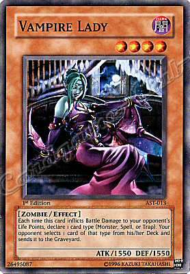 AST-013 Vampire Lady comune 1st Edition -NEAR MINT-