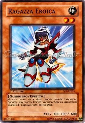 SOI-IT005 Ragazza Eroica comune 1a Edizione (IT)  -GOOD-