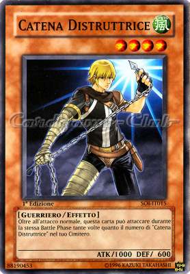 SOI-IT015 Catena Distruttrice comune 1a Edizione (IT) -NEAR MINT-