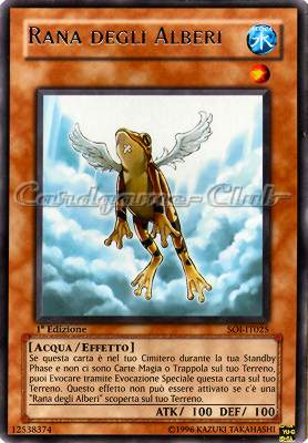 SOI-IT025 Rana degli Alberi rara 1a Edizione (IT) -NEAR MINT-