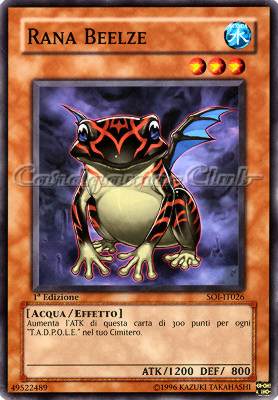 SOI-IT026 Rana Beelze comune 1a Edizione (IT) -NEAR MINT-