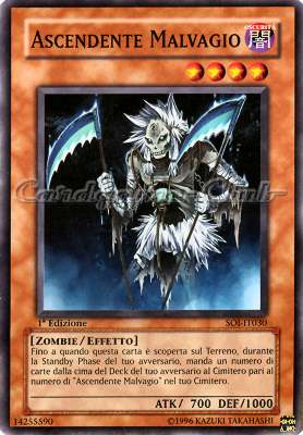 SOI-IT030 Ascendente Malvagio comune 1a Edizione (IT) -NEAR MINT-
