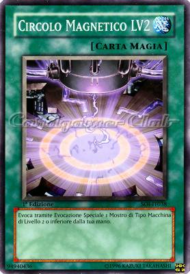 SOI-IT038 Circolo Magnetico LV2 comune 1a Edizione (IT) -NEAR MINT-
