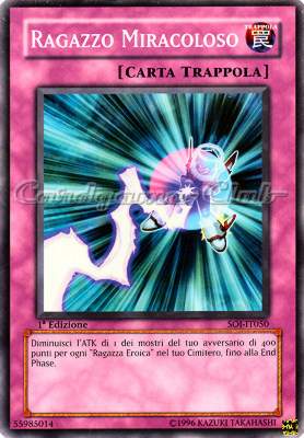 SOI-IT050 Ragazzo Miracoloso comune 1a Edizione (IT) -NEAR MINT-
