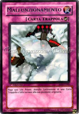 SOI-IT060 Malfunzionamento rara 1a Edizione (IT) -NEAR MINT-