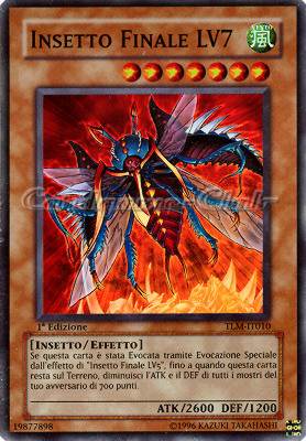 TLM-IT010 Insetto Finale LV7 super rara 1a Edizione (IT) -NEAR MINT-