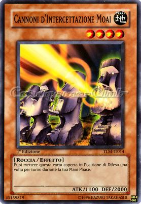 TLM-IT014 Cannoni d'Intercettazione Moai comune 1a Edizione (IT) -NEAR MINT-