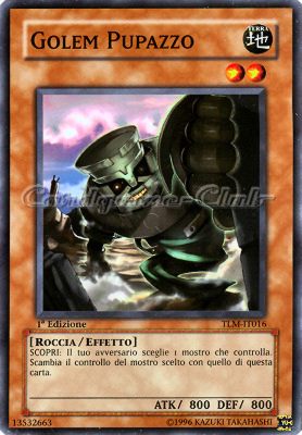 TLM-IT016 Golem Pupazzo comune 1a Edizione (IT) -NEAR MINT-