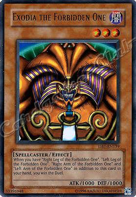 DB1-EN139 Exodia the Forbidden One ultra rara -NEAR MINT-
